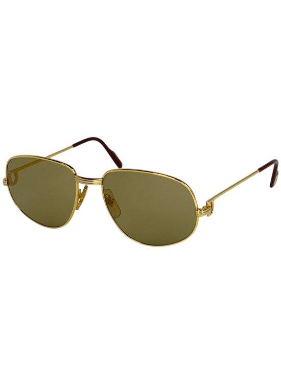 Cartier Trinity Sunglasses Eyewear Metal Gold main image 7